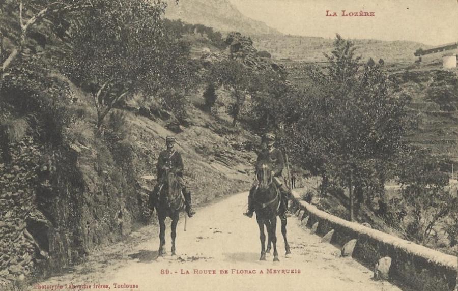 Gendarmes route